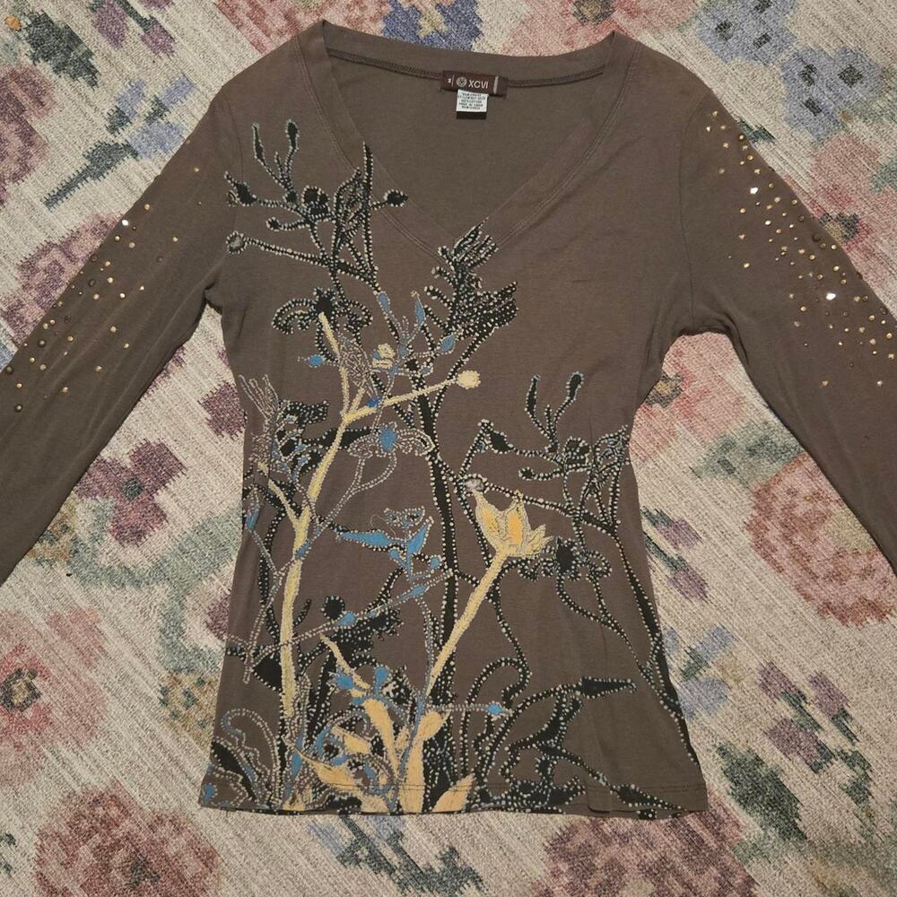 XCVI embellished dream top ✨